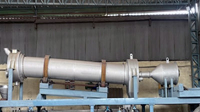 Rotary dryer- In line type, rotary-dryers, Fluid Bed Dryers